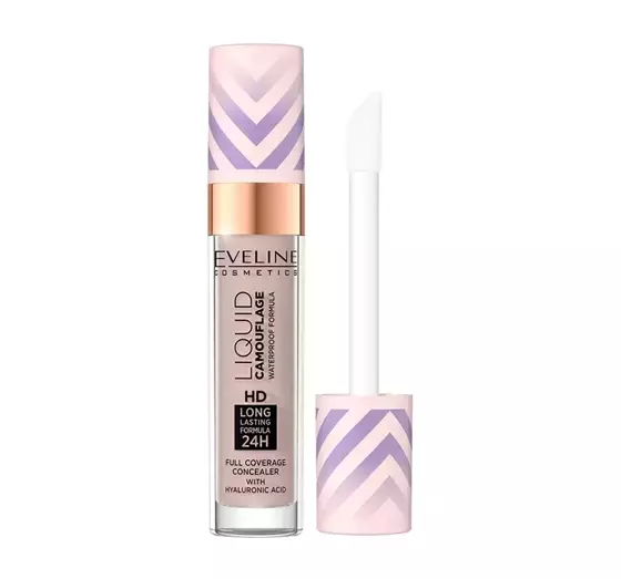 EVELINE LIQUID CAMOUFLAGE CONCEALER MIT HYALURONSÄURE 04 LIGHT ALMOND 7,5ML