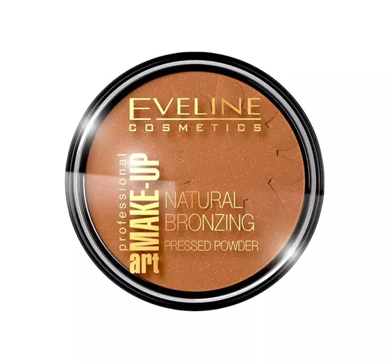 EVELINE PROFESSIONAL ART MAKE-UP NATURAL BRONZING PUDER 50 SHINE 14G