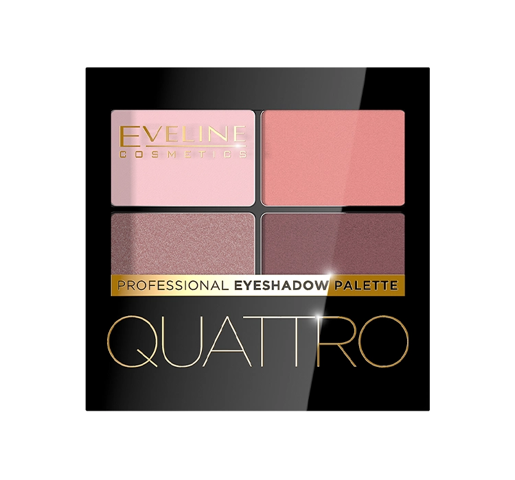 EVELINE QUATTRO EYESHADOW PALETTE VON 4 LIDSCHATTEN 12 7,2G