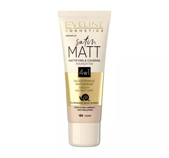 EVELINE SATIN MATT MATTIERENDE GRUNDIERUNG 101 IVORY 30ML