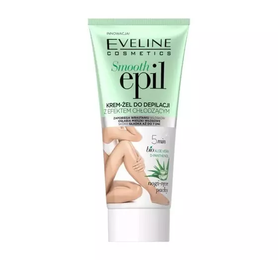 EVELINE SMOOTH EPIL ENTHAARUNGS-CREME-GEL MIT KÜHLENDER WIRKUNG 175ML