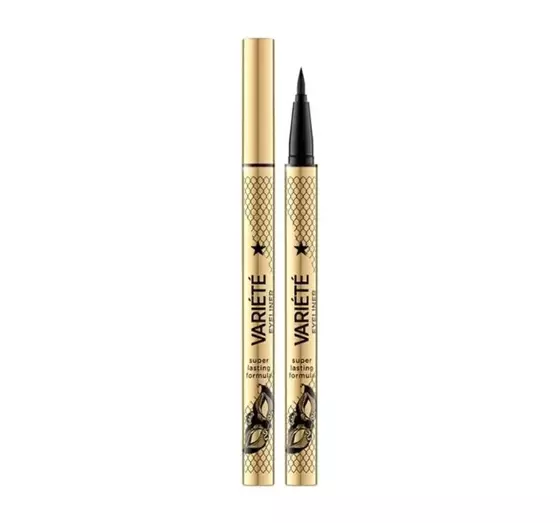 EVELINE VARIETE EYELINER WATERPROOF ULTRA BLACK 2G