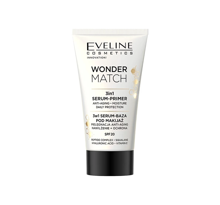 EVELINE WONDER MATCH 3IN1 SERUM-BASIS UNTER MAKE UP SPF20 30ML