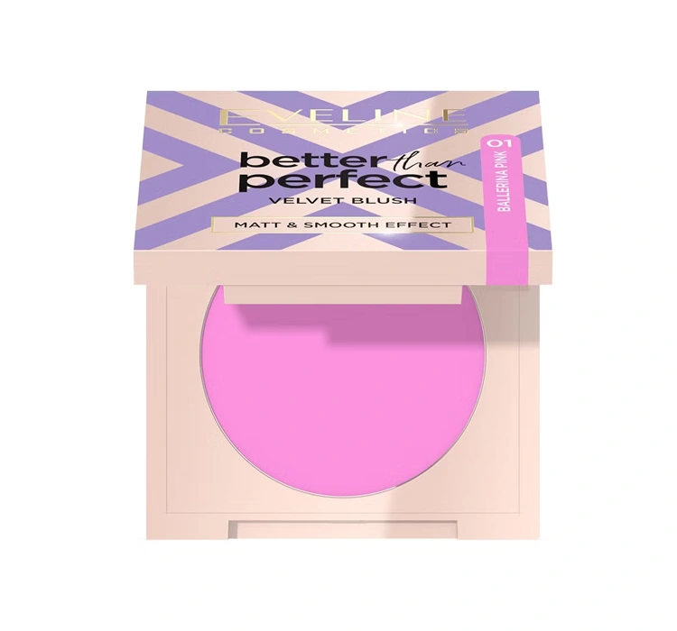 Eveline Better Than Perfect Kompaktrouge 01 Balerina Pink 2,3g