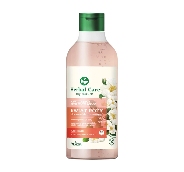 FARMONA HERBAL CARE ROSE FEUCHTIGKEITSSPENDENDES MIZELLENWASSER 400ML