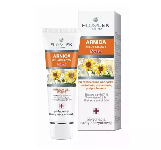 FLOSLEK ARNICA FORTE ARNICA GEL FÜR GEFÄßHAUT 50ML