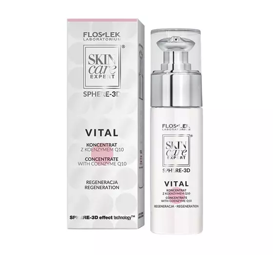 FLOSLEK SKIN CARE EXPERT SPHERE-3D KONZENTRAT MIT KOENZYM Q10 30ML