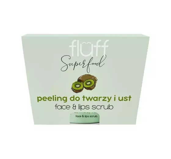 FLUFF FACE LIPS SCRUB PEELING KIWI 50ML