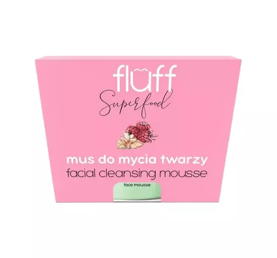 FLUFF FACIAL CLEANSING MOUSSE HIMBEERE MANDEL 50 ML