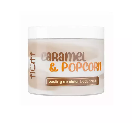 FLUFF KÖRPERPEELING CARAMEL & POPCORN 160ML