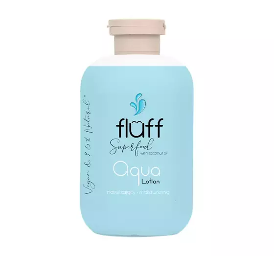 FLUFF SUPERFOOD AQUA LOTION FEUCHTIGKEITSSPENDENDE KÖRPERLOTION 300ML