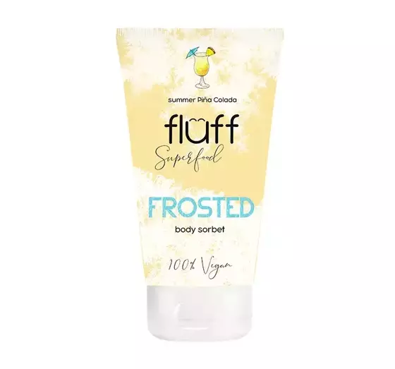 FLUFF SUPERFOOD FROSTED KÖRPERSORBET PINA COLADA 150ML