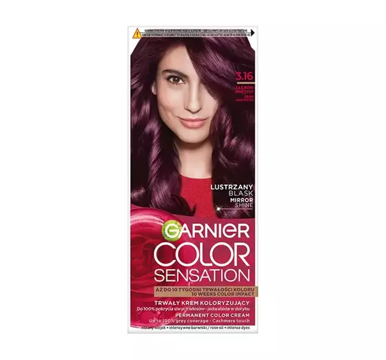 GARNIER COLOR SENSATION PERMANENTE HAARFARBE 3.16 TIEFER AMETHYST