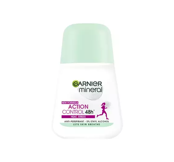 GARNIER MINERAL ACTION CONTROL 48H ANTITRANSPIRANT ROLL-ON 50ML