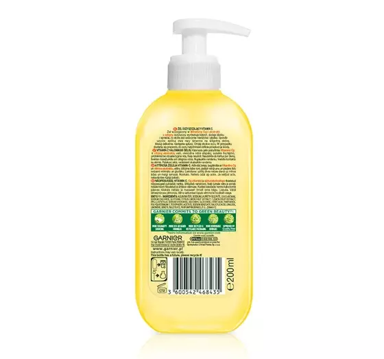 GARNIER SKIN NATURALS VITAMIN C REINIGUNSGEL 200ML