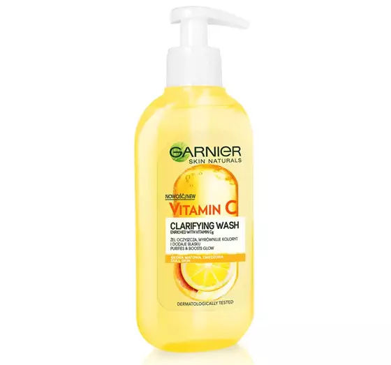 GARNIER SKIN NATURALS VITAMIN C REINIGUNSGEL 200ML