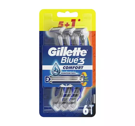 GILLETTE BLUE 3 COMFORT EINWEGRASIERER 6 STÜCK 