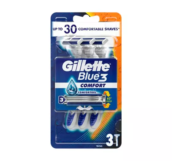 GILLETTE BLUE 3 COMFORT EINWEGRASIERER FÜR MÄNNER 3 STÜCK