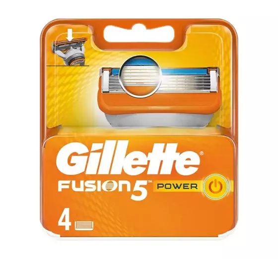 GILLETTE FUSION 5 POWER RASIERKLINGEN 4 STÜCK