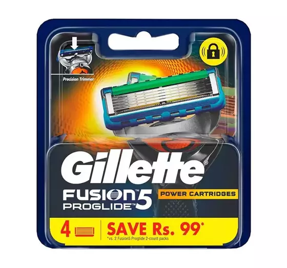 GILLETTE FUSION5 PROGLIDE ERSATZKLINGEN 4 STÜCK