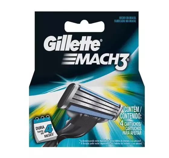 GILLETTE MACH3 ERSATZKLINGEN 4 STÜCK