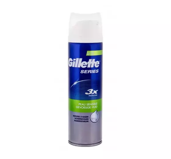 GILLETTE SERIES 3X RASIERSCHAUM SENSITIVE MIT ALOE 250ML