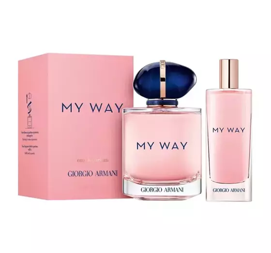 GIORGIO ARMANI MY WAY EDP SPRAY 90ML + 15ML 