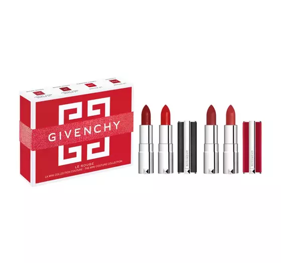 GIVENCHY MINI LE ROUGE LIPSTICK SET 4 x 1,5G 