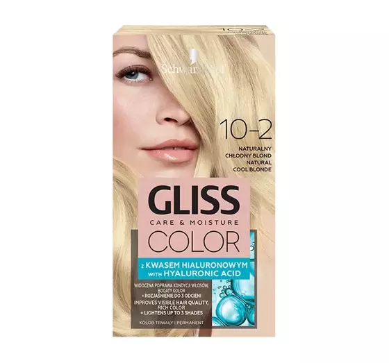 GLISS CARE & MOISTURE COLOR HAARFARBE MIT HYALURONSÄURE 10-2