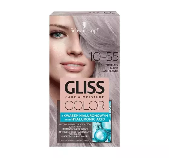 GLISS CARE & MOISTURE COLOR HAARFARBE MIT HYALURONSÄURE 10-55