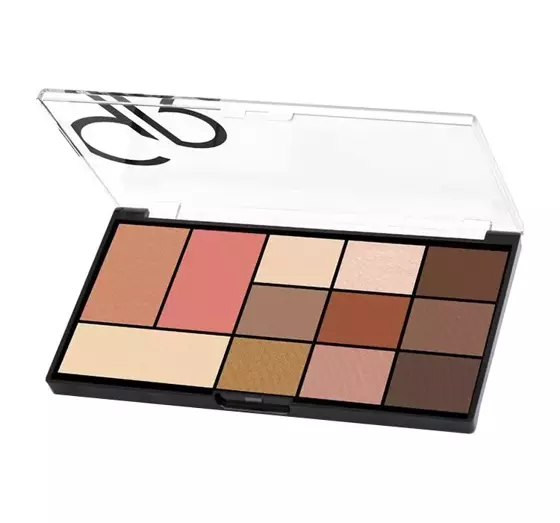 GOLDEN ROSE CITY STYLE FACE & EYE PALETTE 01 WARM NUDE 23,9G