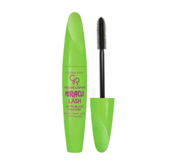 GOLDEN ROSE VOLUME & DEFINE MIRACLE LASH MASCARA BLACK 9,3ML