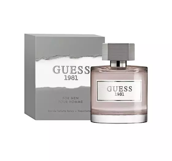 GUESS 1981 FOR MEN POUR HOMME EDT SPRAY 100ML