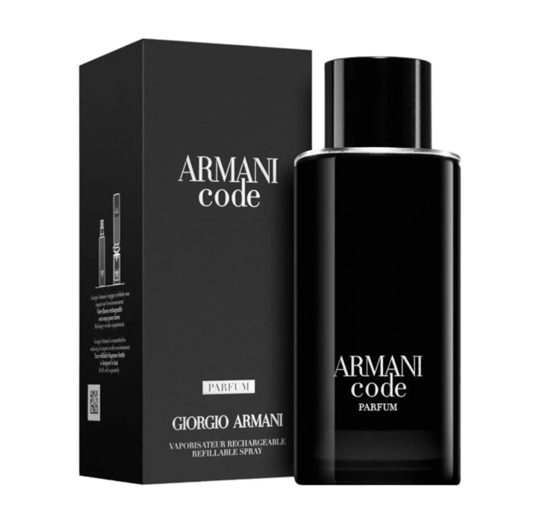 Giorgio Armani Code Parfum Spray Refillable 125ml