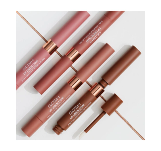 Gosh Lip Line’n Coat Lippenkonturstift + mattes Top 004 Caramel Toffee 2ml