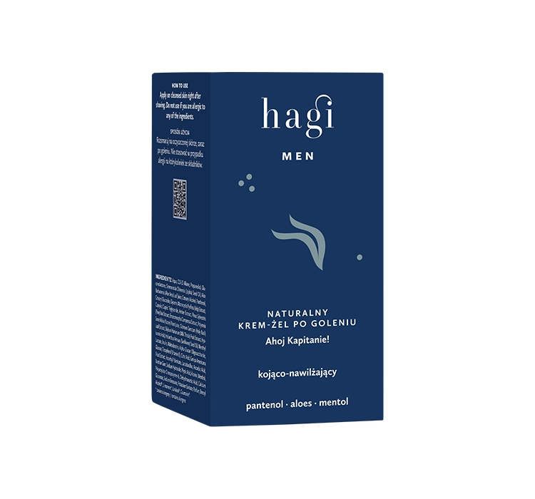 HAGI MEN AHOY CAPTAIN! AFTERSHAVE-GEL 50ML