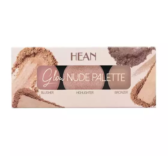 HEAN GLOW NUDE PALETTE MAKE-UP-PALETTE 3W1 SUNGLOW 9G