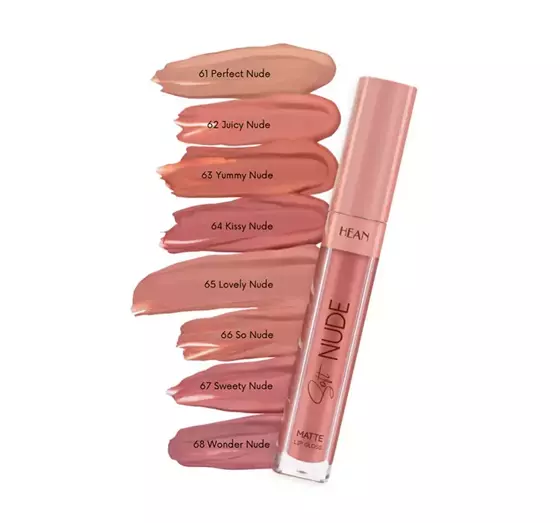 HEAN SOFT NUDE LIP GLOSS MATTER LIPPENSTIFT 63 YUMMY NUDE 6ML