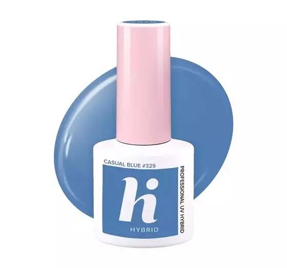HI HYBRID HYBRID UV NAGELLACK #329 CASUAL BLUE 5ML