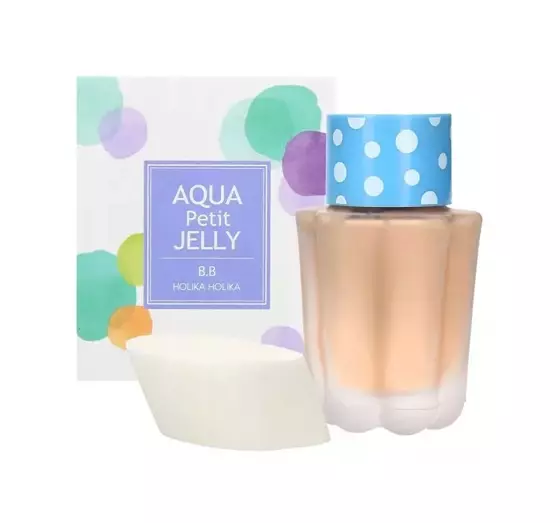 HOLIKA HOLIKA AQUA PETIT JELLY BB SPF20PA++ LEICHTE GETÖNTE TAGESCREME 01 LIGHT BEIGE 40ML