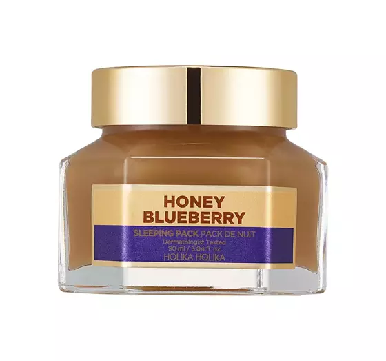 HOLIKA HOLIKA HONEY SLEEPING PACK GESICHTSMASKE FÜR NACHT BLUEBERRY 90ML