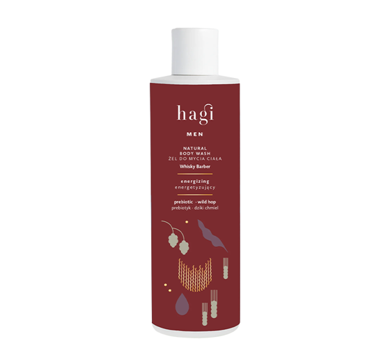 Hagi Men Whisky Barber energiespendendes Duschgel 300ml