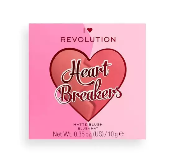 I HEART REVOLUTION HEART BREAKERS MATTES ROUGE CHARMING 10G