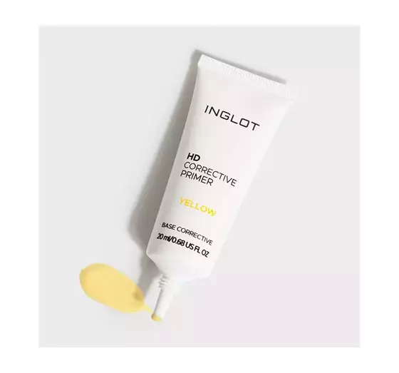 INGLOT HD CORRECTIVE PRIMER YELLOW MAKE UP BASIS 20ML