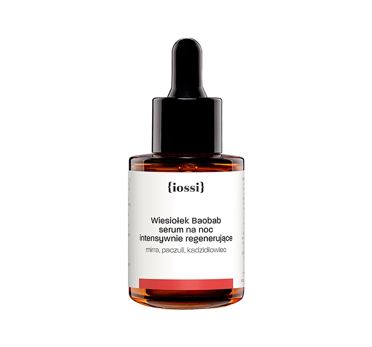 IOSSI INTENSIV REGENERIERENDES NACHTSERUM NACHTKERZE BAOBAB 30ML