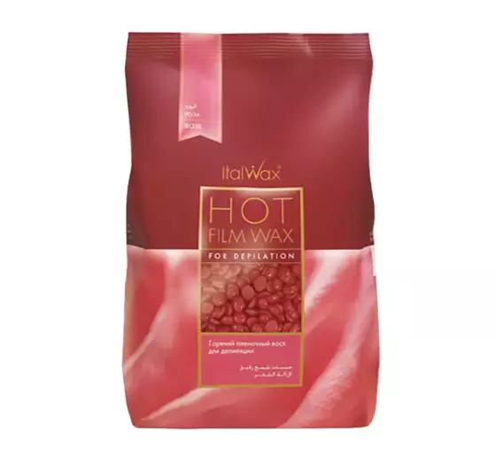 ITALWAX HOT FILM WAX WACHS ZUR EPILATION IM GRANULAT ROSE 1000G