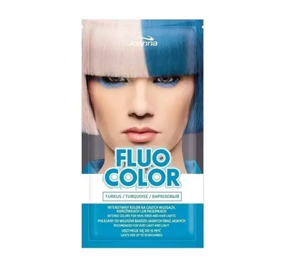 JOANNA FLUO COLOR FÄRBESHAMPOO TURQUOISE 35G