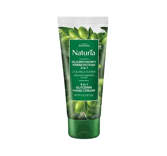 JOANNA NATURIA 3IN1 GLYZERIN-HANDCREME MIT OLIVENÖL 100G