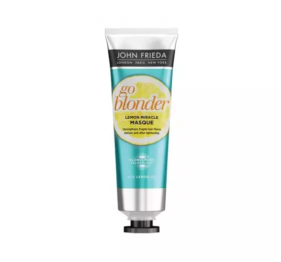 JOHN FRIEDA GO BLONDER LEMON MIRACLE MASKE FÜR BLONDES HAAR 100ML