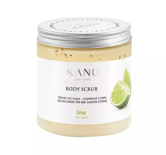 KANU NATURE STÄRKENDES UND SCHLANKMACHENDES KÖRPERPEELING LIMETTE MIT ALGEN 350G